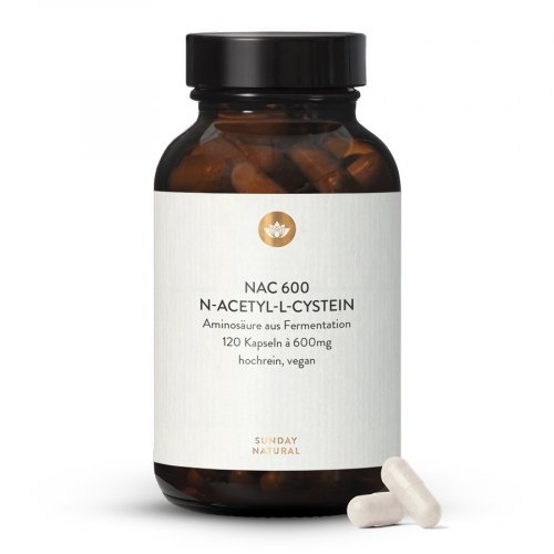 Bioaktiivne N-atsetüültsüsteiin (NAC) 600