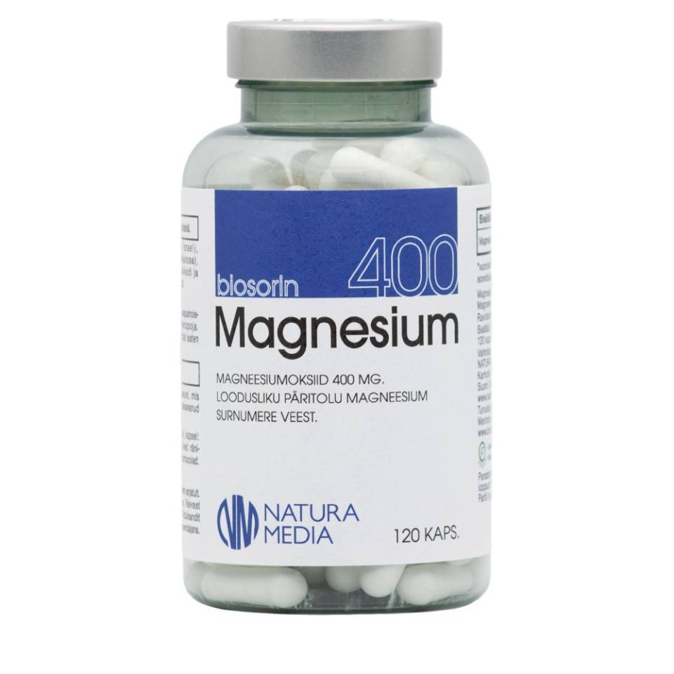 Magneesium/ Natura Media 400 mg N120 