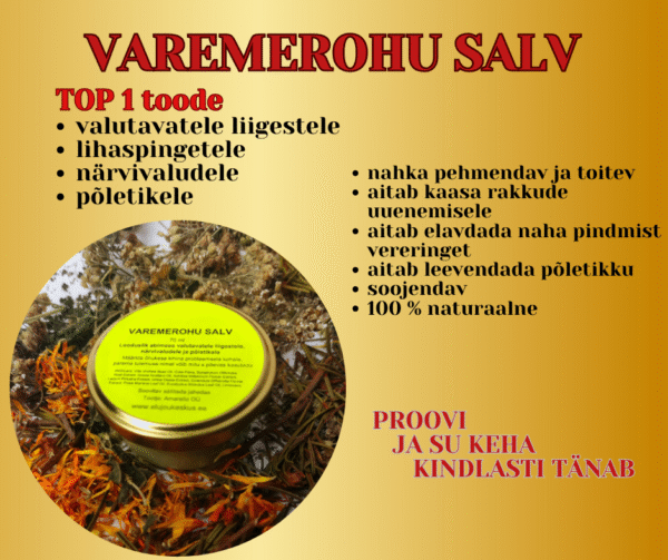 Varemerohu salv TOP1 toode