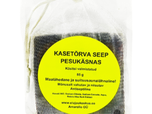 Kasetõrva seep pesukäsnas