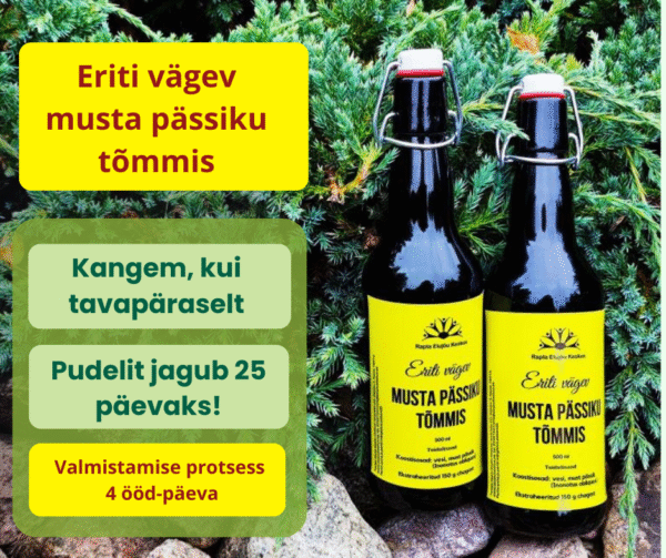 Musta pässiku tõmmis Rapla Elujõu Keskuses