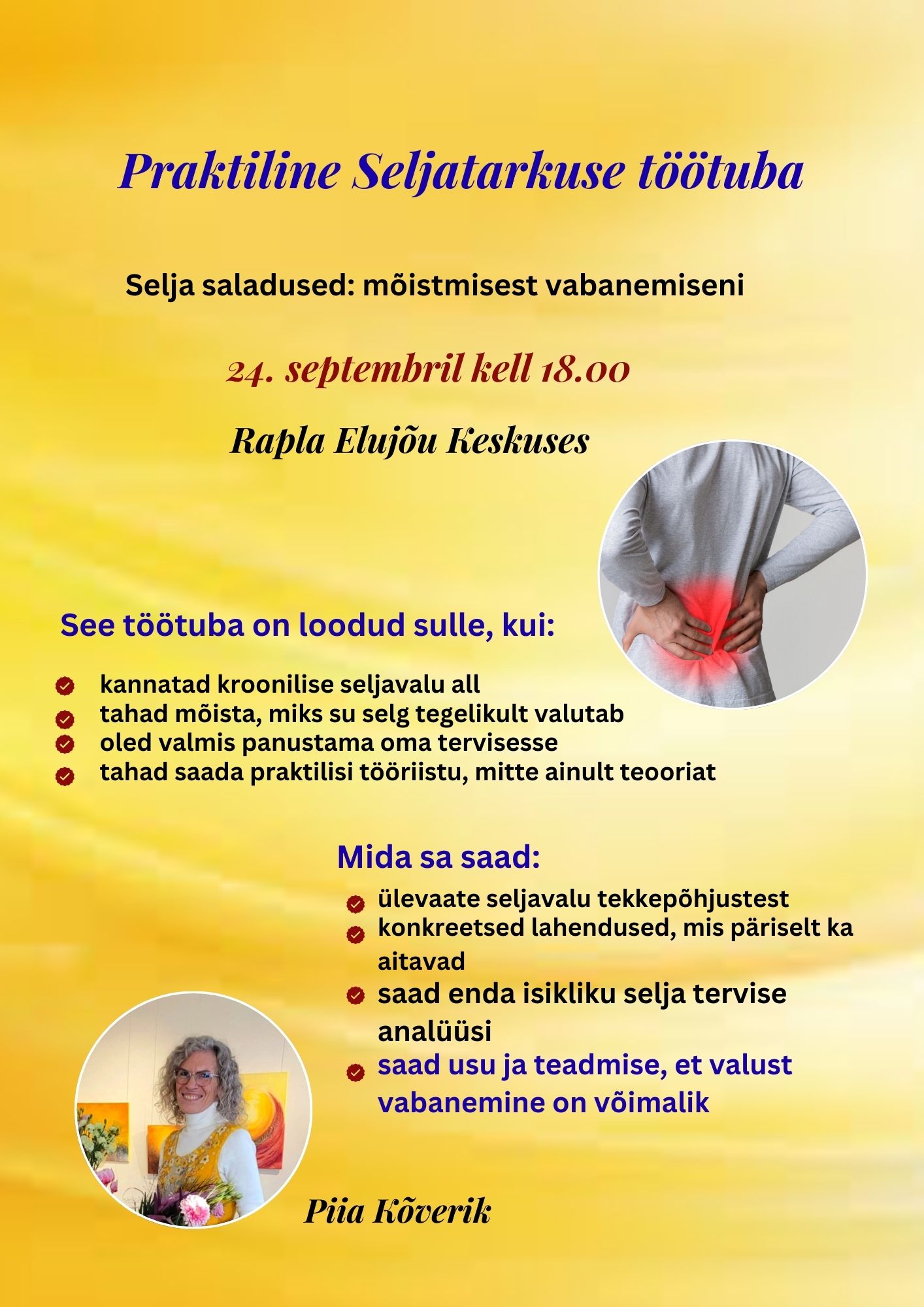 Seljavalu lahendused