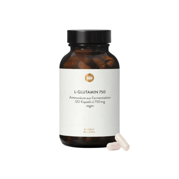 L-Glutamiin 750 mg, 120 kapslit