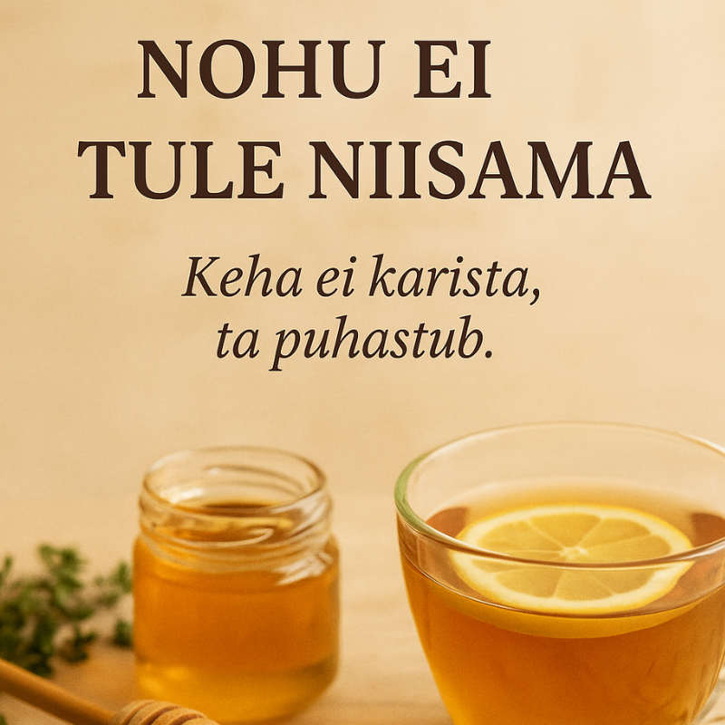 Nohu ei tule niisama