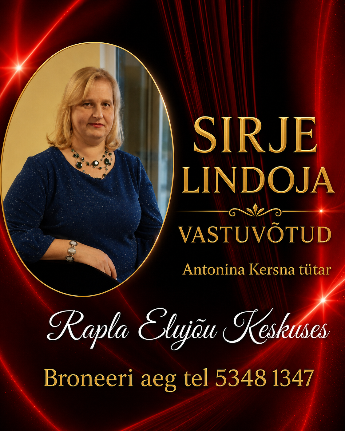 Sirje Lindoja vastuvõtud, massaažid